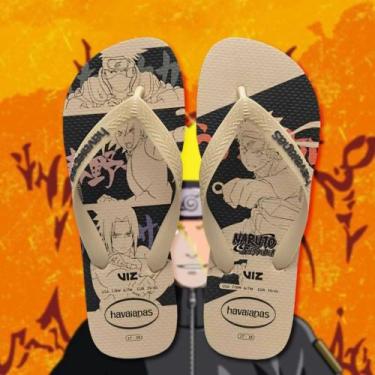 Imagem de Chinelo Havaianas Top Naruto - Areia