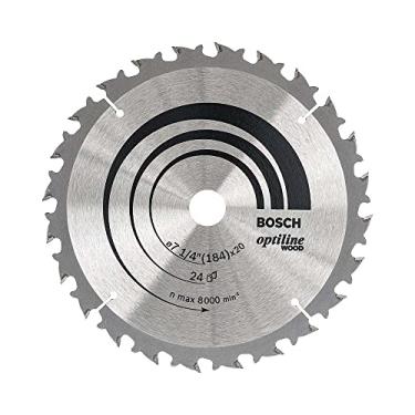 Imagem de Disco serra circular Bosch Optiline Wood ø184x20mm 24D