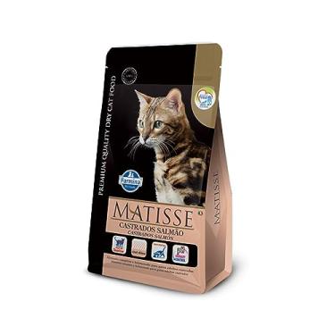 Imagem de Matisse Ração Farmina Para Gatos Adultos Castrados Sabor Salmão 800Gr