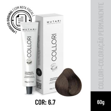Imagem de 6.7 Coloração Louro Escuro Marrom Mutari 60G