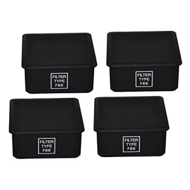 Imagem de Surrgound Conjunto de filtro F66 HEPA e filtro de espuma compatível com aspirador vertical Dirt Devil UD70010 UD70105, peça nº 304708001, pacote com 4