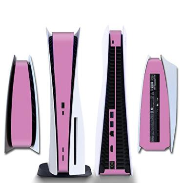 Imagem de Side Protective Film Sticker PS5 Disk Edition Skin Sticker Decal Cover for PS5 Console (Pink)