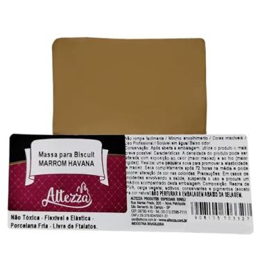Imagem de Massa Biscuit Colorida/Natural/Branco Fashion Colors 1kg - Escolha a Cor (Marrom Havana)