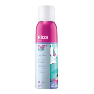 Imagem de Shampoo A Seco Ricca 150ml Fragâncias Menta Maçã Berries