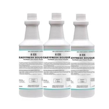 Imagem de Easyfresh Bouquet Facilitador Para Passar Roupa 1 Litro Spartan - Kit com 3 unidades
