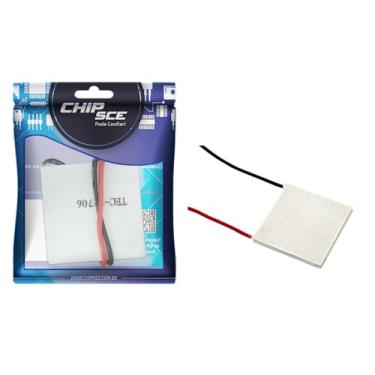 Imagem de Chipsce, 072-4040, Pastilha Peltier Tec1-12706 - 15.4V - 63W - 40 x 40 mm