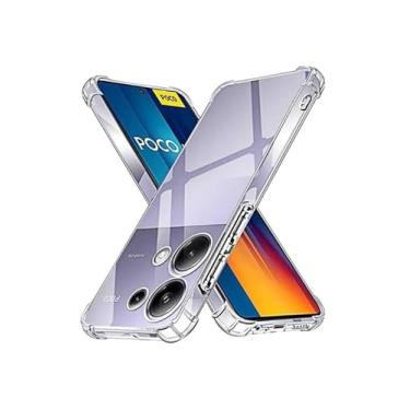 Imagem de Genérico Capa Capinha Case Anti Impacto Compatível Xiaomi Redmi Note 13 Pro 4G Transparente TPU e silicone