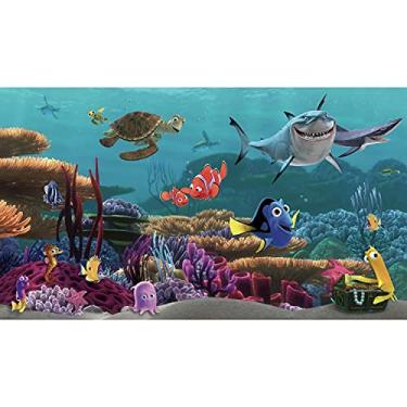 Imagem de RoomMates Mural de parede Disney Pixar Procurando Nemo Peel and Stick por RoomMates, JL1278M