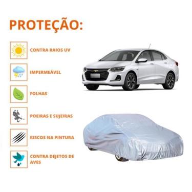 Imagem de Capa Cobrir Carro Ônix Sedan Protege Qualidade Impermeável - Mosaner S