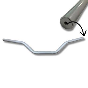 Imagem de Kit Guidão Tenerê XTZ 250 Crosser 250 Lander 250 Prata Par Pezinhos Al