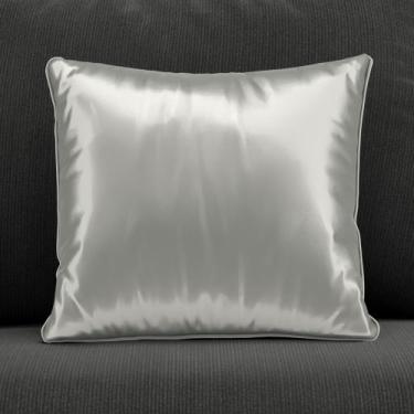 Imagem de Capa Luxuosa para Almofada Várias Cores 44x44 - ARADECOR, Cinza Claro