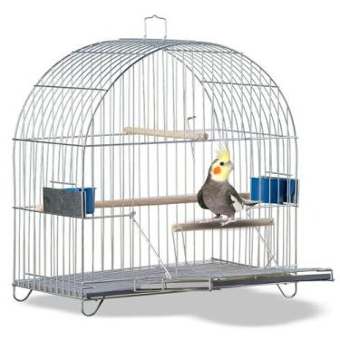 Imagem de Gaiola Viveiro Calopsita Mansa Periquito Agapornis Duplex - DDN AGROPE