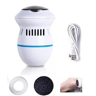 Imagem de Aparelho Esfoliador Para Pés Removedor Calos E Rachadura - QG DOS PROD