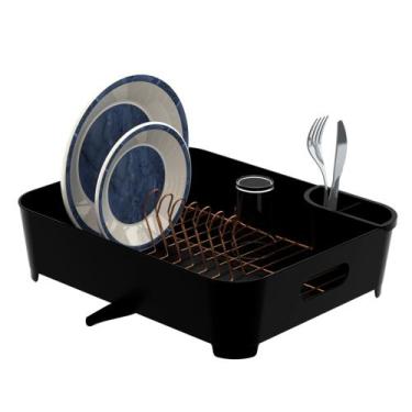 Imagem de Escorredor Louça 10 Pratos Com Porta Talher - Future Industria Metalur