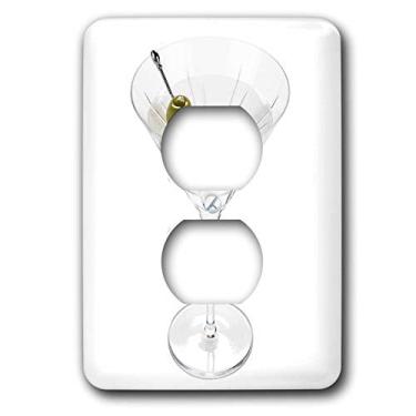 Imagem de 3dRose Tampa de tomada Martini 2 plugues lsp_4549_6