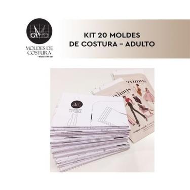Imagem de Kit moldes premium Marlene Mukai - 20 Moldes - EDITORA CLUBE DA COSTUR