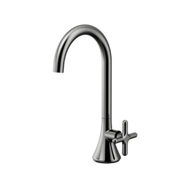 Imagem de Torneira Docol Liss 921048 de Bancada Grafite Polido