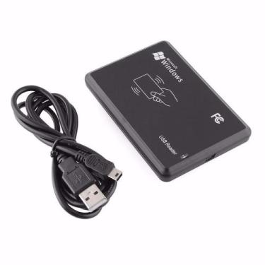 Imagem de Leitor USB RFID 125 KHz Plug And Play - Abatrack 10 dígitos decimais -
