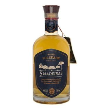 Imagem de Cachaça Soledade 5 Madeiras 750ml