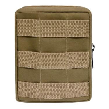 Imagem de Bolsa Pequena Tática Para Colete Modular J.a Rio Militar - JA Rio, Tan