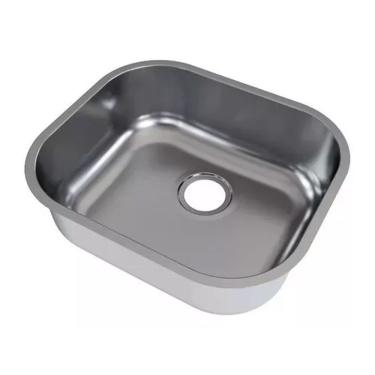 Imagem de Cuba De Embutir Polido Inox 304 Docol 40x34x15 Antirruído