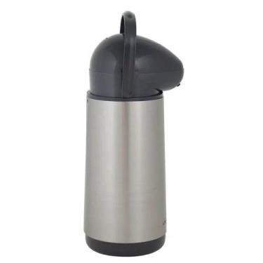 Imagem de Garrafa Térmica de Pressão Nobile Inox 1,0 Litro Mor