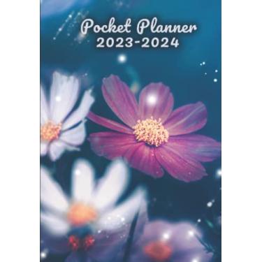 Imagem de 2023-2024 Pocket Planner: Two Year Monthly Planner From January 2023 To December 2024 Agenda Organizer | 2023-2024 Monthly Pocket Planner | Agenda Schedule Organizer With Holidays