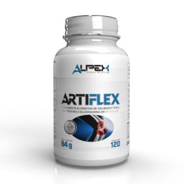 Imagem de Artiflex Colágeno Tipo 2 C/Condroitina e Glucosamina - Alpex - 120 Cápsulas