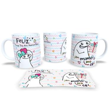 Imagem de Canecas para casal apaixonado Personalizada dia dos Namorados Pack33 (Mod.12)