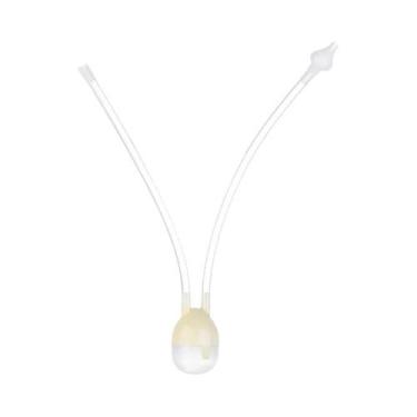 Imagem de Aspirador Nasal para Bebês Recém-Nascidos - Limpeza e Cuidados, amarel