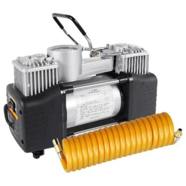 Imagem de Compressor de Ar Elétrico Portátil 12V 150PSI - com Manômetro para Car