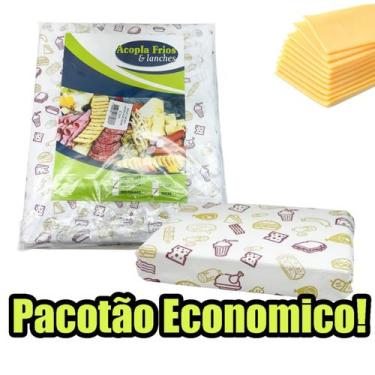 Imagem de Papel impermeável Acoplado para frios, lanches - SEM MARCA
