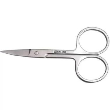 Imagem de TESOURA PONTA FINA E RETA PARA UNHAS - TU-31101
