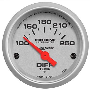Imagem de Auto Meter Medidor de temperatura do diferencial elétrico Ultra-Lite 4349