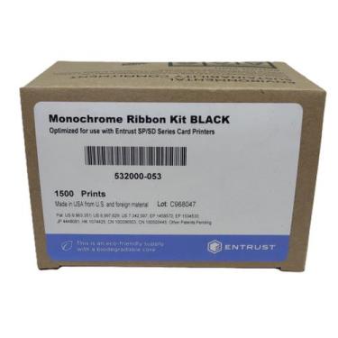 Imagem de Ribbon Datacard Preto p/ Linha sd e sp 532000-053 - 1500 Impressões