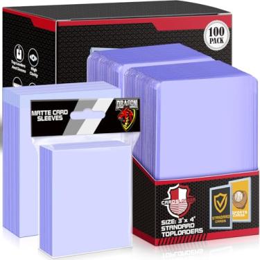 Imagem de KITOYZ Porta-cartões de beisebol com 288 bolsos, porta-cartões de futebol para fichário de 3 anéis, protetor de páginas para colecionadores de cartões transparentes, adequado para cartões esportivos de tamanho padrão