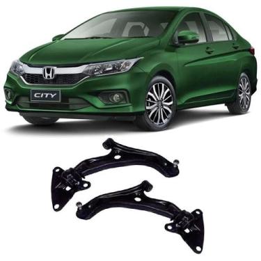 Imagem de Bandeja Honda City Dianteira 2010 Até 2017 Flex Automotive O Par