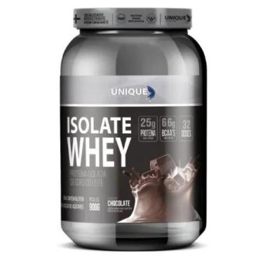 Imagem de Isolate Whey 900g Sabor Chocolate Unique Nutrition