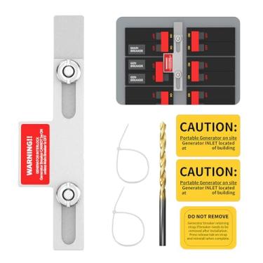 Imagem de Joinfworld Kit De Intertravamento Gerador Compatível Com Painéis Eaton Cutler Hammer 100 A E 125 Disjuntores Principais Adjacentes, Série Br Professional