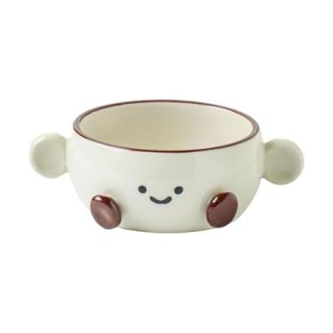 Imagem de Bothyi Tigela de Iogurte para Salada, Copo Compacto, Mulheres, Mães, Amigos, Presentes, Caneca de Café de Cerâmica Pequena, Tigela de Cerâmica para, 250 Ml