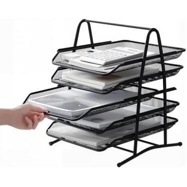 Imagem de Bandeja Organizadora Escritorio, Organizador de Documentos, Organizador Escritorio, Organizador de Mesa Escritorio