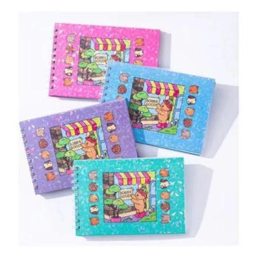 Imagem de Livro De Colorir Bobbie Goods Caderno Espiral Com Desenhos 48 Páginas 
