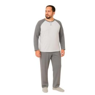 Imagem de Pijama Canelado Masculino Plus Size Victory-Masculino