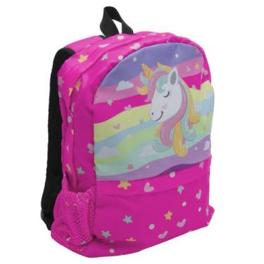 Imagem de Mochila Feminina Infantil Pro Tork Candy, Rosa, Único