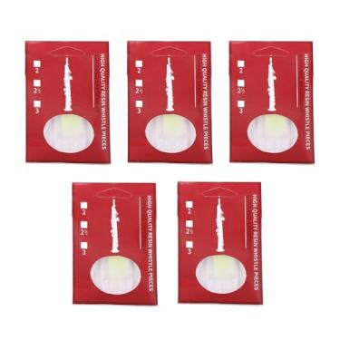 Imagem de Saxofone Soprano Reeds Força 2.5 Bb Resina Sax Soprano Reeds para Prática Diária Stage Concert Músicos Profissionais Iniciantes 5 Pack (Preto) (Branco) (Amarelo)