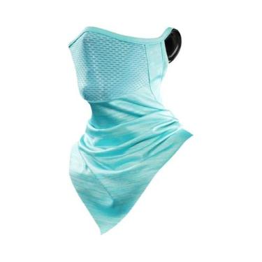 Imagem de Máscara Facial Completa para Ciclismo - Proteção UV Respirável para Ve