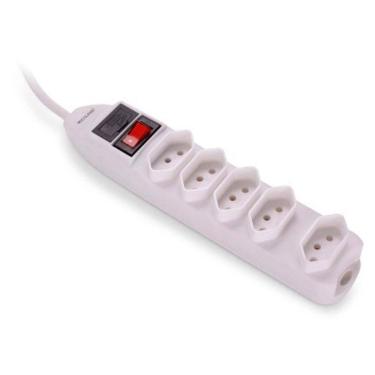 Imagem de Filtro De Linha 5 Tomadas Branco Multilaser - Wi300