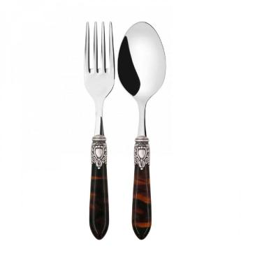 Imagem de Jogo para Servir Garfo Colher Grande Cozinha Oxford Bugatti