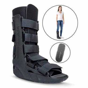 Imagem de Bota Imobilizadora Hidrolight Pop Curta Preta Bilateral, G