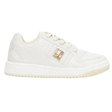 Imagem de Tênis Com Textura Lança Perfume Easy Feminino - Off White (Tamanho 36)